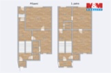 Prodej rodinného domu, 252 m², Chomutov, ul. Palachova