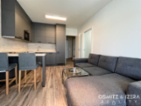 Pronájem moderního bytu 1+kk s odděleným spacím koutem, předzahrádkou, garážovým stáním a sklepem