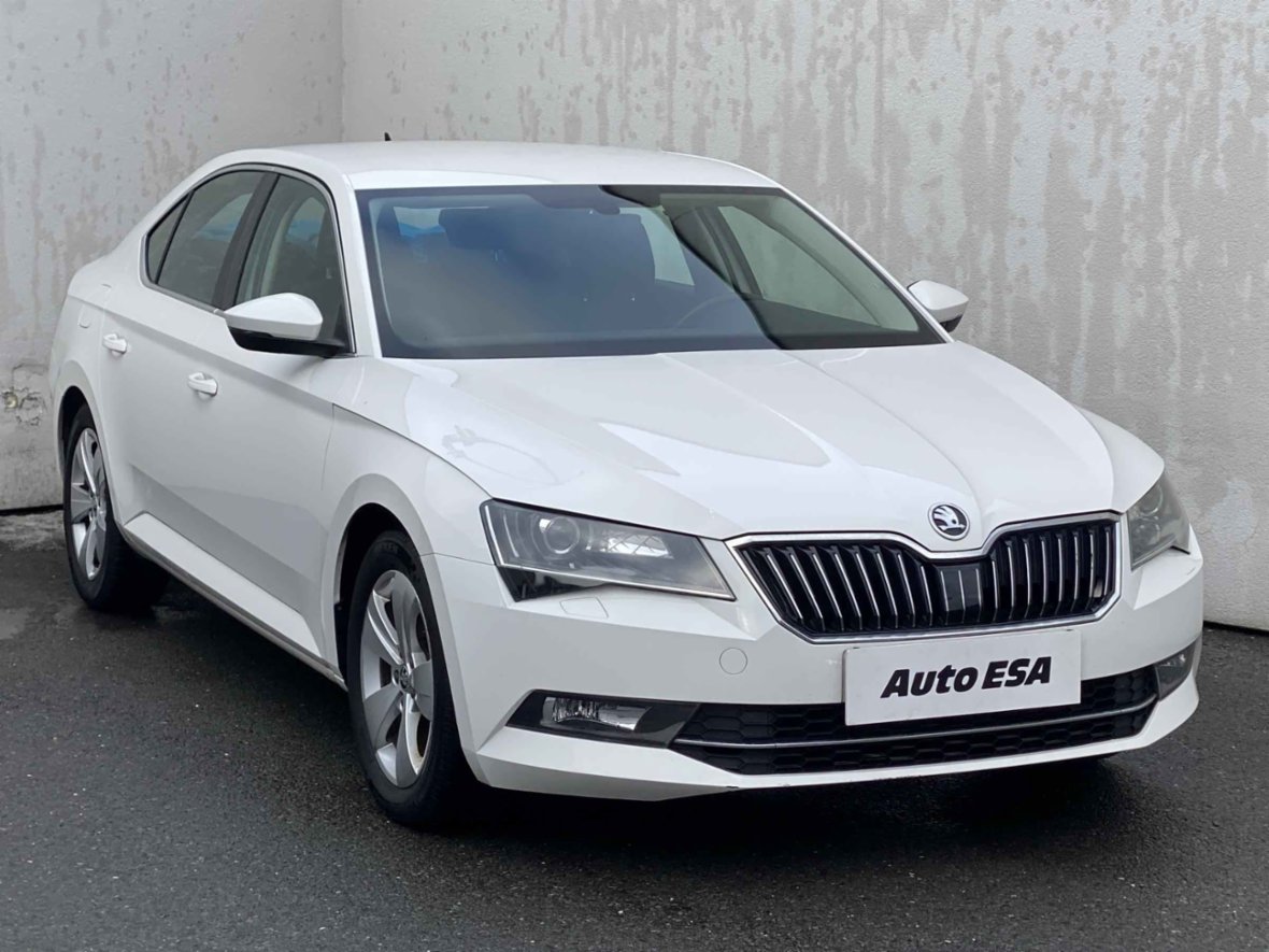 Škoda Superb III, 2.0TDiine, ČR, liftback, nafta
