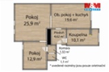 Prodej bytu 2+1, 88 m², Plzeň, ul. Masarykova
