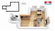 Pronájem bytu 1+kk, 28 m², Trutnov 