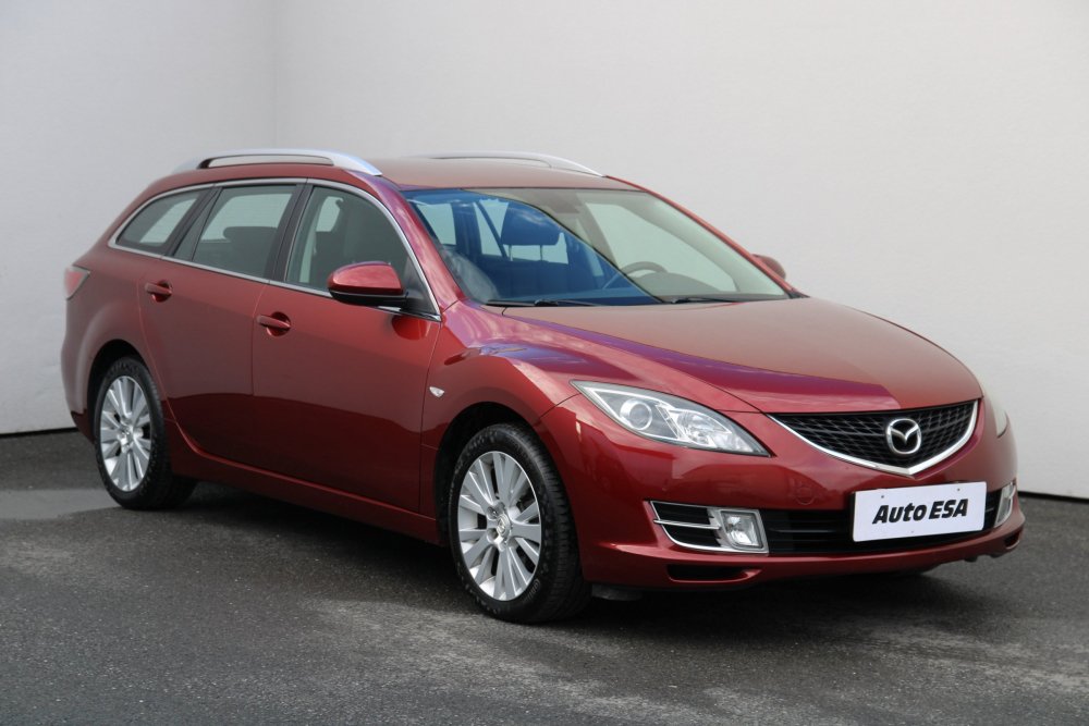 Mazda 6, 2.0MZR-CD, Bixen, kůže, kombi, nafta