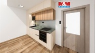 Pronájem bytu 2+kk, 49 m², Vysoké Mýto, ul. Tůmova