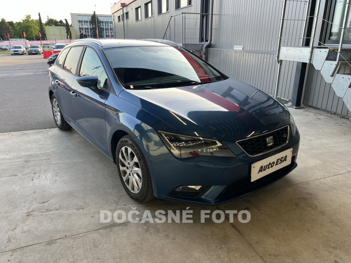 Seat Leon, 1.6 TDi, ČR, LED, AC, temp, kombi,