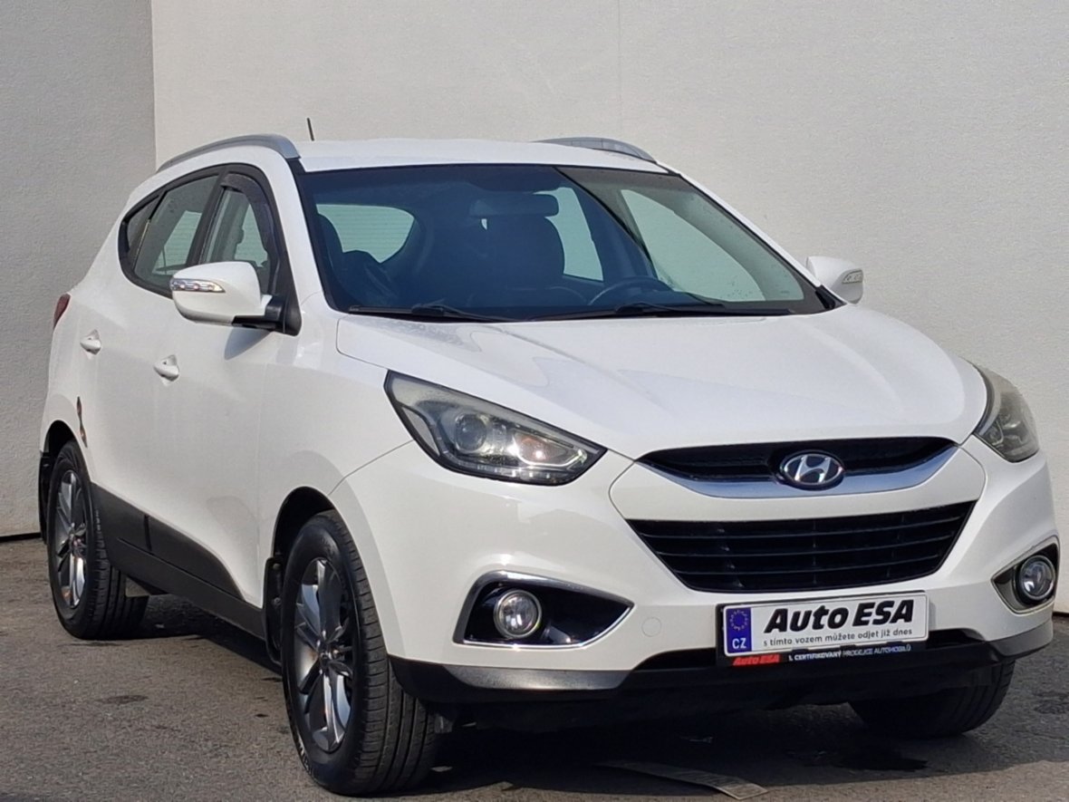 Hyundai Ix35, 1.7 CRDi, ČR, AC, kůže, SUV, nafta