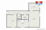 Prodej bytu 3+1+balkon, 55 m2, Nová Ves u Sokolova