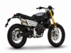 Fantic Caballero 125 Scrambler MY2025, nakedbike