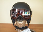 Lyžařská helma SALOMON Driver black/red