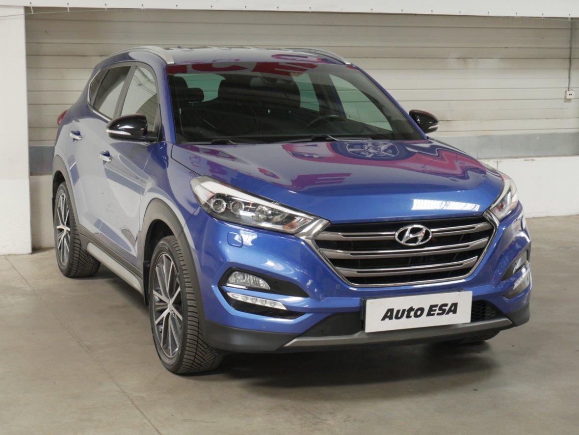 Hyundai Tucson, 4x4 2.0 CRDi, ČR, Navi, AC, SUV,