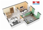 Prodej bytu 2+1, 48 m², Kolín, ul. Brankovická