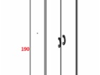 Předsíňová a botníková skříň (2 ks)-dub