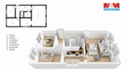 Prodej bytu 3+1, 68 m², Rakovník, ul. Klicperova