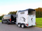 Pro přepravu koní Touring Country, BÍLÝ, Přívěs