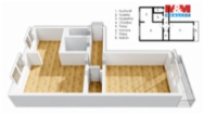 Prodej bytu 2+1, 62 m², Kolín, ul. Žižkova