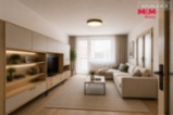 Prodej bytu 3+1, 79 m², Beroun, ul. Košťálkova, lodžie