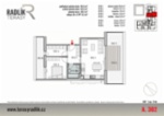 Byt 2+kk s velkorysou terasou | Radlík – Jílové u Prahy