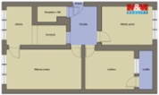 Prodej bytu 3+1, 77 m², Chomutov, ul. Zahradní