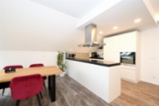 Bydlení Smetánka, prostorný byt 4+kk, 143 m2 + terasa 41 m2, 2× garážové stání, Praha 9  H