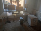 Kancelářský set – stůl IKEA a kontejner