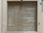 Okno 90/90 cm masiv smrk-sklápěcí