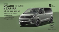 Opel Vivaro, COMBI L 2.2 150k MT6- 9 míst, MPV,