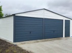 Plechová garáž 8x6 m
