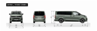 Opel Vivaro, COMBI L 2.2 180k AT8 - 9 míst, MPV,