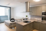 Exkluzivní prodej elegantního bytu 1+kk s balkonem a parkingem, Anděl City  Praha 5, Smíchov