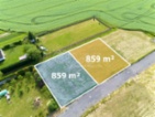 Prodej stavebních pozemků 859 m and sup2  v klidné části obce Vřesina (u Hlučína)