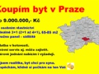 Byt v Praze 3+1 - KOUPÍM.