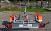 Tanatech, Přívěs BT-500L 500kg, pro přepravu lodí
