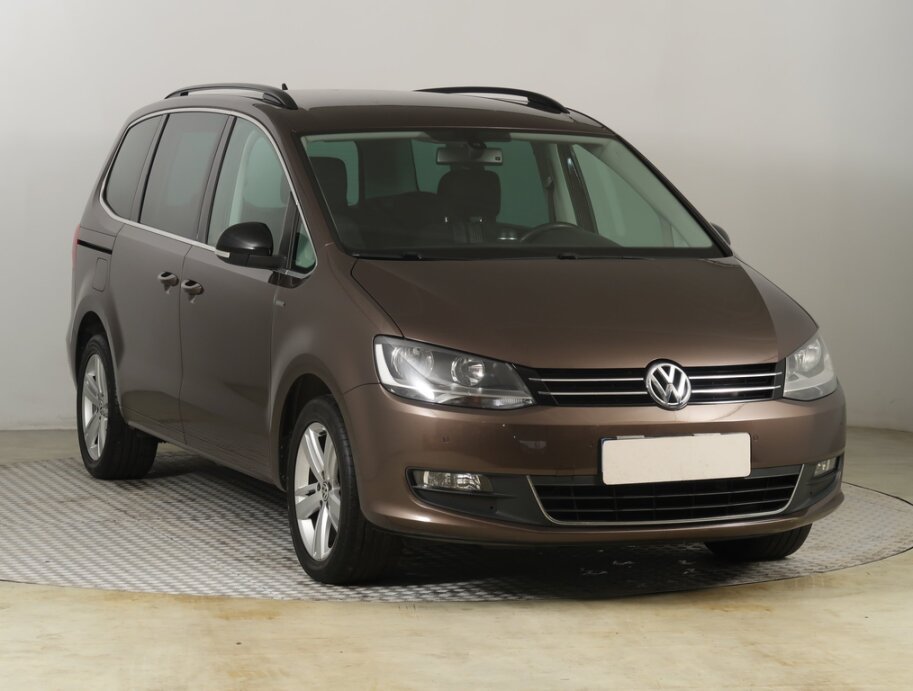 VW Sharan, 2.0 TDI BMT, Serv.kniha, Kůže, Tempomat