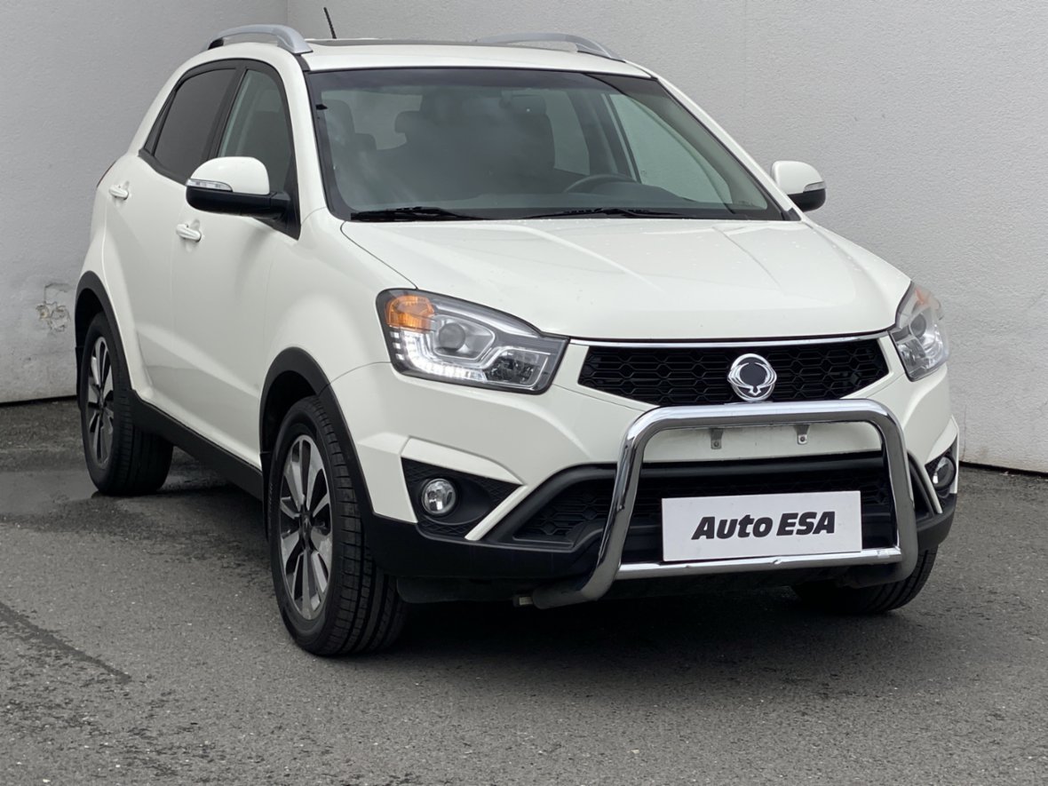 SsangYong Korando, 4x4 2.0 TD, AT, TZ, kůže, SUV,