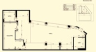 Restaurace 145m2 + 2 terasy k k pronájmu cca 100m2, Praha 3 