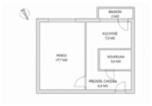 Prodej bytu 1+1, Finská ulice, Kladno, 35 m2, balkon, po kompletní rekonstrukci