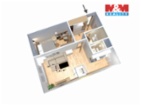 Prodej bytu 2+kk, 41 m², DV, Most, ul. Karla Marxe