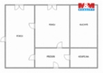 Prodej bytu 2+1, 43 m², Chropyně, ul. Nádražní