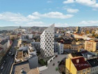 Exkluzivní byt 3+kk, v projektu LOFT BLOK Křenová – velkorysý prostor, terasa, výhledy a centrum Brna na dosah