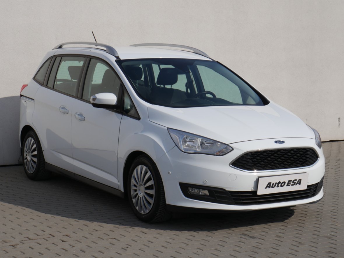 Ford C-MAX, Grand 1.5EB, 1.maj,ČR, Klima, MPV,