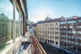 Prostorný a světlý byt 1+kk s výhledem, výtahem a sklepem, Nové Město, Biskupský dvůr 1154/1, Praha 1, ideální pro milovníky městského života
