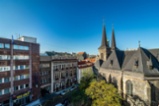 Prostorný a světlý byt 1+kk s výhledem, výtahem a sklepem, Nové Město, Biskupský dvůr 1154/1, Praha 1, ideální pro milovníky městského života