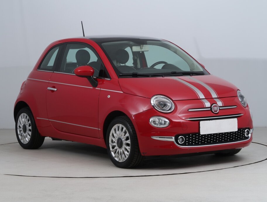 Fiat 500, 1.2, Park. senzory, Pan. střecha,
