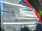 WS plachta 8.1m + karbonový stěžeň 490cm