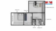 Prodej bytu 2+1, 49 m², Kdyně, ul. Na Tržišti
