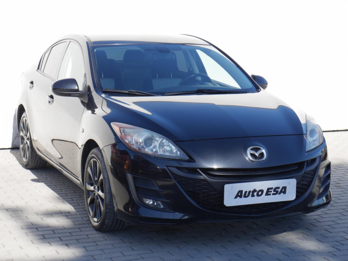 Mazda 3, 1.6i, ČR, AC, tempo, sedan, benzín