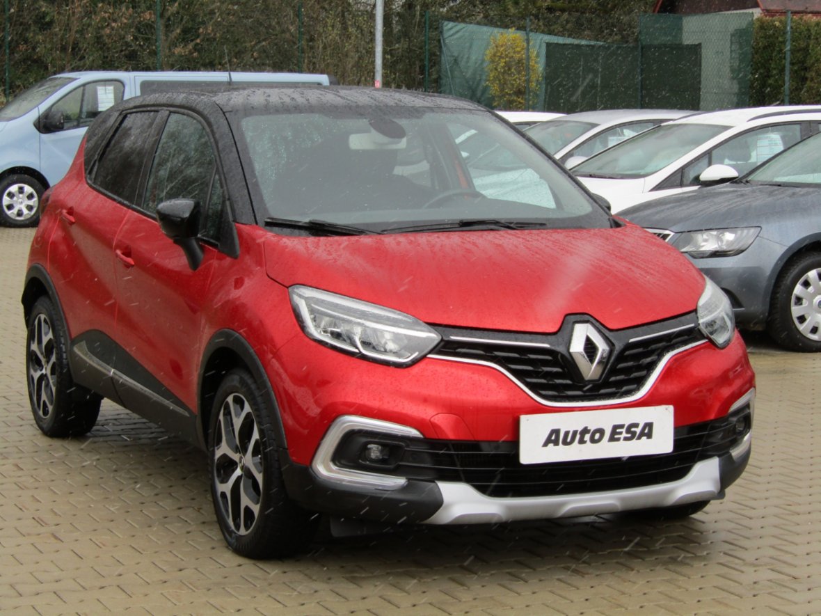 Renault Captur, 1.3TCE, ČR, AT, navi, LED, SUV,