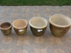 Silnostěnné keramické květináče Kiki Pot