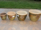 Silnostěnné keramické květináče Kiki Pot