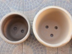 Silnostěnné keramické květináče Kiki Pot