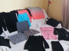 Oblečení převážně nové vel.S + 2 kabelky